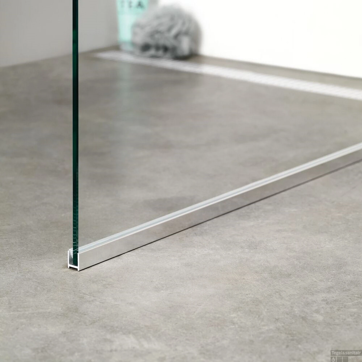 Inloopdouche Sealskin 'I AM' Type A3 90x200 Cm Chroom/Zilver Antikalk - Afbeelding 5