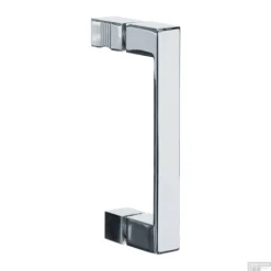 Nisdeur Compleet Just Creating Profielloos 2-Delig (Draaideur Bevestigd Op Inloopwand) 190x200 Cm 120/70 Chroom -Aanbiedingen Ontspan Bad Winkel complete profielloze nisdeur chroom 4558 3 29