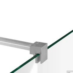 Nisdeur Compleet Just Creating Profielloos 2-Delig 110x200 Cm 50/60 RVS -Aanbiedingen Ontspan Bad Winkel complete profielloze nisdeur geborsteld 4565 2 1 6