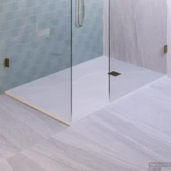 Douchebak Sanitop Just Creating Relievo Crag 100x180 Cm Mat Wit -Aanbiedingen Ontspan Bad Winkel db rc100x180w