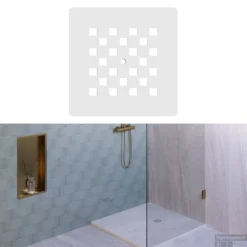 Douchebak Sanitop Just Creating Relievo Crag 90x160 Cm Mat Wit -Aanbiedingen Ontspan Bad Winkel db rc90x160w 4