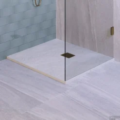 Douchebak Sanitop Just Creating Relievo Crag 90x90 Cm Mat Wit -Aanbiedingen Ontspan Bad Winkel db rc90x90w