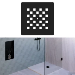 Douchebak Sanitop Just Creating Relievo Crag 90x90 Cm Mat Wit -Aanbiedingen Ontspan Bad Winkel db rc90x90w 8