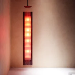 Sunshower Deluxe Mat Zwart UV En Infrarood Inbouwapparaat 32x187x16 Cm Aluminium Mat Zwart -Aanbiedingen Ontspan Bad Winkel deluxe black front ir water