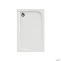 Douchebak Allibert Jacana 140x90x4 Cm Rechthoekig Bioplax Hoogglans Wit