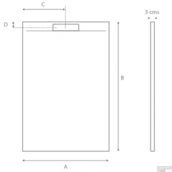 Douchebak Boss & Wessing Talpo 160x90x3 Cm Composietsteen Mat Grijs 7 Douchebak Boss & Wessing Talpo 160x90x3 Cm Composietsteen Mat Grijs -Aanbiedingen Ontspan Bad Winkel douchebak best design talpo160x90x3 cm composietsteen grijs tech