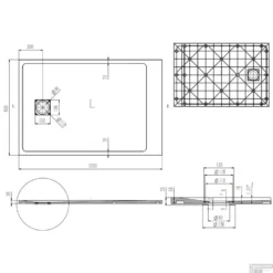 Douchebak Boss & Wessing Naxos SMC 120x80 Cm Stone-look Mat Wit -Aanbiedingen Ontspan Bad Winkel douchebak boss wessing naxos smc 120x80 cm stone look mat wit tech