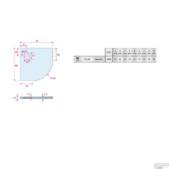 Douchebak Riho Basel Kwartrond 90x90 Cm Glans Wit -Aanbiedingen Ontspan Bad Winkel douchebak riho basel kwartrond 90x90 cm glans wit tech