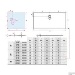Douchebak Riho Velvet Sole 80x80 Cm Mat Wit -Aanbiedingen Ontspan Bad Winkel douchebak riho velvet sole 80x80 cm glans wit tech