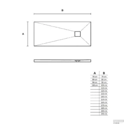 Douchebak Texence Smooth Met Afvoer Hoogwaardig Composiet (alle Maten, Alle Kleuren) -Aanbiedingen Ontspan Bad Winkel douchebak texence smooth beschikbare structuren tech 1 118