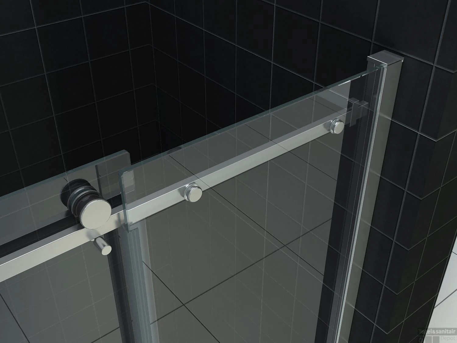 Douchecabine Wiesbaden Met Schuifdeur 120x100cm 8mm NANO Coating 8 Douchecabine Wiesbaden Met Schuifdeur 120x100cm 8mm NANO Coating - Afbeelding 6