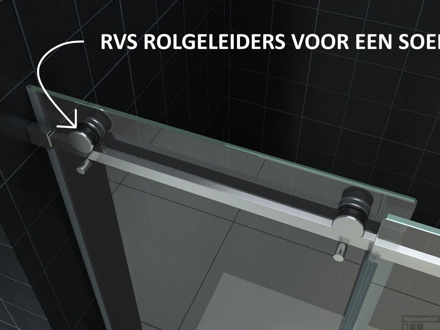 Douchecabine Wiesbaden Met Schuifdeur 120x100cm 8mm NANO Coating 9 Douchecabine Wiesbaden Met Schuifdeur 120x100cm 8mm NANO Coating - Afbeelding 7