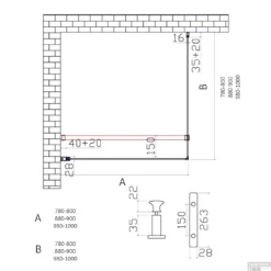 Douchecabine Boss & Wessing Coala 195cm Hoog 6mm Veiligheidsglas NANO (verschillende Maten) -Aanbiedingen Ontspan Bad Winkel douchecabine boss wessing coala 195cm hoog 6mm veiligheidsglas nano verschillende maten tech