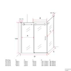 Douchecabine Boss & Wessing Rocta Schuifdeur Incl Zijwand 8 Mm Glas Mat Zwart (Alle Maten) -Aanbiedingen Ontspan Bad Winkel douchecabine boss wessing rocta schuifdeur incl zijwand 8 mm glas mat zwart alle maten tech
