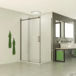 Douchecabine Boss & Wessing Supreme 120x100 Cm Nano Coating RVS Profiel -Aanbiedingen Ontspan Bad Winkel douchecabine boss wessing supreme 120x100 cm nano coating rvs profiel sfeer5