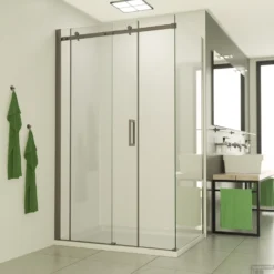 Douchecabine Boss & Wessing Supreme 120x90 Cm Nano Coating RVS Profiel