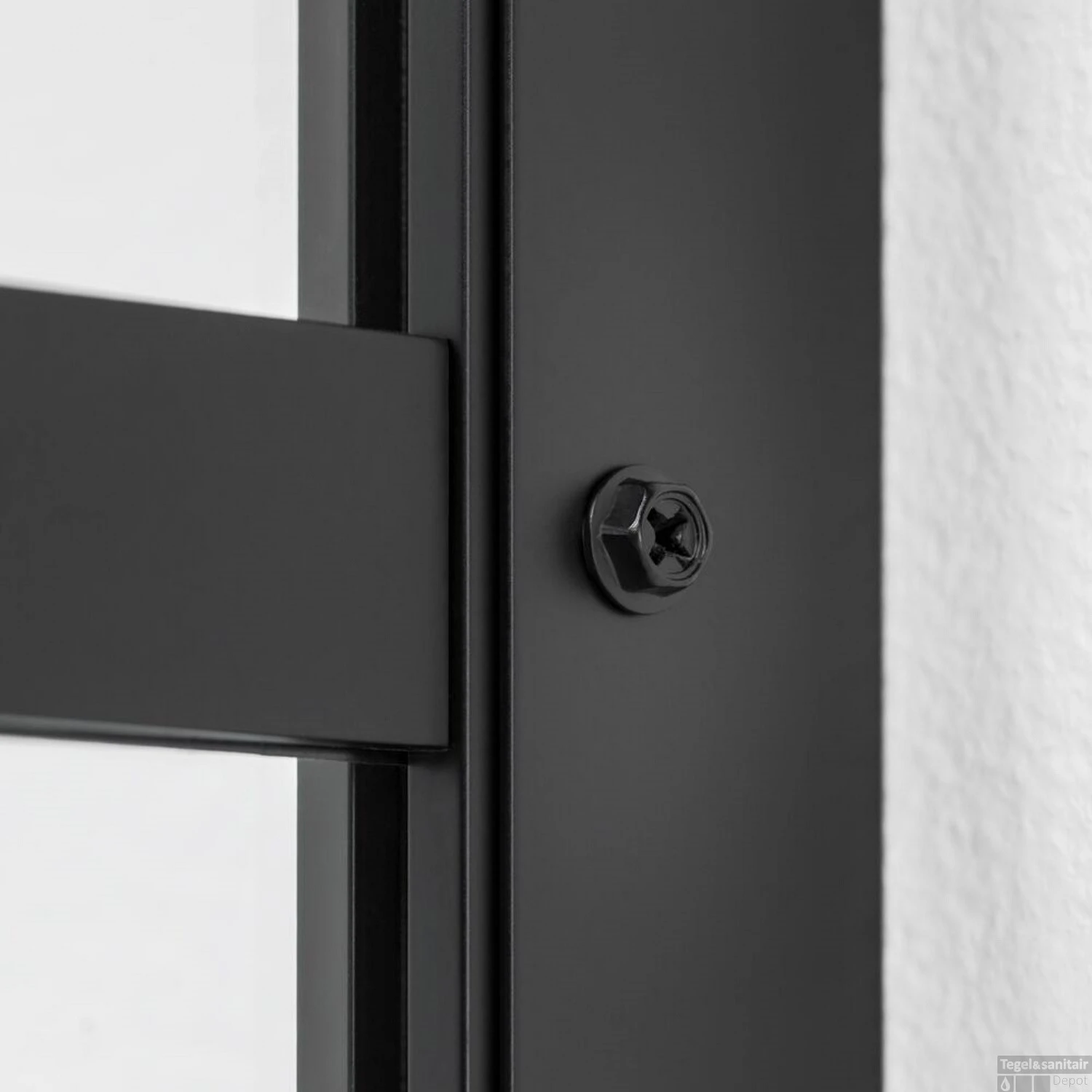 Douchecabine Sealskin Soho 140x100 Cm Met Schuifdeur Links Hoekcabine 8 Mm Helderglas - Afbeelding 3