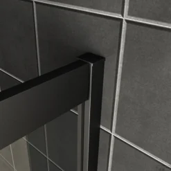 Wisbaden Douchecabine Skyline | Hoekinstap | 90x90x200cm | 8mm Helder Glas NANO Coating | Mat Zwart -Aanbiedingen Ontspan Bad Winkel douchecabine wiesbaden skyline hoekinstap 2 schuifdeuren 90x90x200 cm 8mm helder glas nano coating mat zwart 3