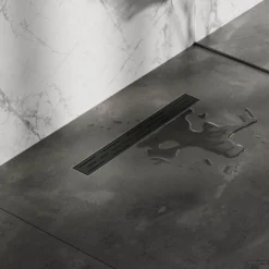 Douchegoot Brauer StanDrain 60x7 Cm Zwart Vloerflens Inclusief Kunststof Sifon Verstelbare Poten -Aanbiedingen Ontspan Bad Winkel douchegoot brauer 60x7 cm zwart vloerflens inclusief kunststof sifon verstelbare poten sfeer1