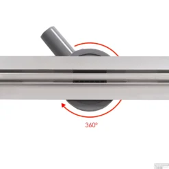 Douchegoot Brauer RR 900 Flens 90 Cm Draaibare Sifon Geborsteld RVS -Aanbiedingen Ontspan Bad Winkel douchegoot brauer flens draaibare sifon geborsteld rvs 5 2