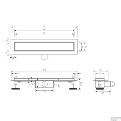 Douchegoot Brauer Geborsteld RVS Muur Montage Inclusief Vloerflens 90x7 Cm Zero Tegelinlegrooster Omkeerbaar -Aanbiedingen Ontspan Bad Winkel douchegoot brauer geborsteld rvs muur montage inclusief vloerflens 90x7 cm zero tegelinlegrooster omkeerbaar tec