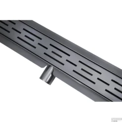 Douchegoot Wiesbaden Met Flens 100x7cm 6.7cm Diep Gunmetal -Aanbiedingen Ontspan Bad Winkel douchegoot wiesbaden met flens 100x7cm 6.7cm diep gunmetal 3