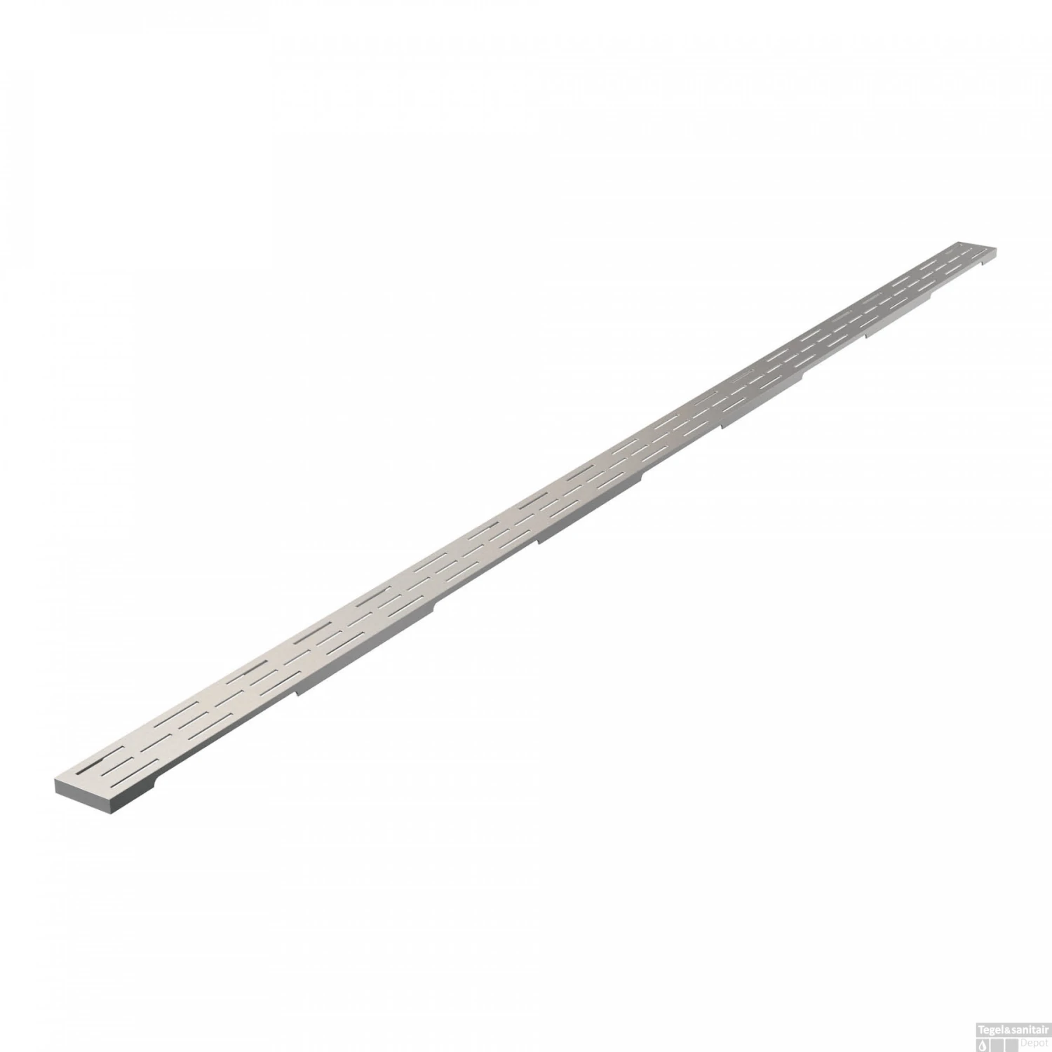 Douchegootrooster Brauer StanGrid RVS Standaard Tbv Douchegoot STD/W/PS 200x7 Cm