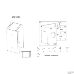 Douchewand Vrijstaand Best Design Erico 120x200 Cm 8mm NANO Veiligheidsglas -Aanbiedingen Ontspan Bad Winkel douchewand vrijstaand erico 120x200 cm tech