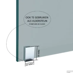 Haakse Glaskoppeling Chroom Draaibaar Tbv Stabilisatiestang -Aanbiedingen Ontspan Bad Winkel haakse glaskoppeling draaibaar tbv stabilisatiestang vloersteun technisch