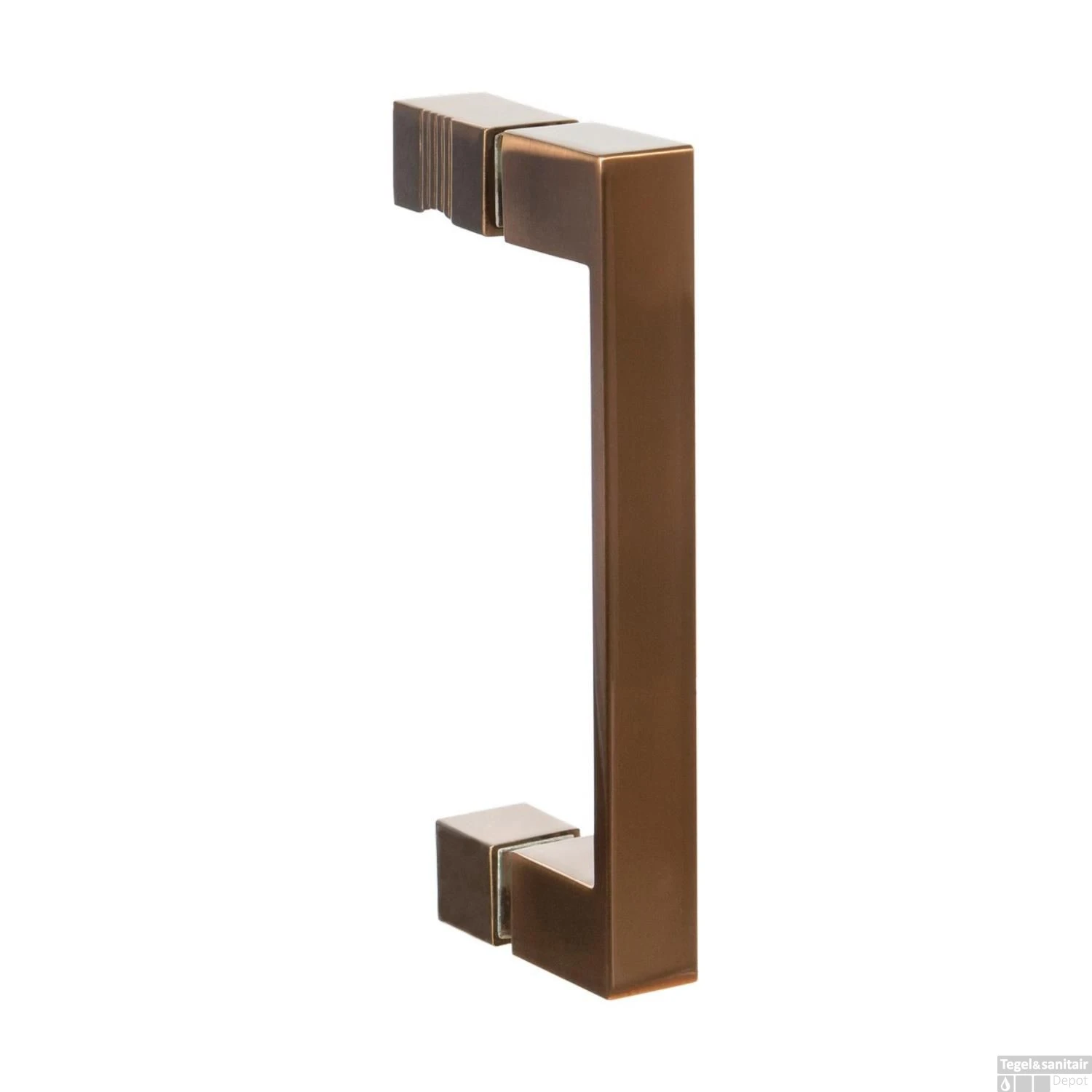 Douchecabine Compleet Just Creating 2-Delig Profielloos 120x80 Cm Koper - Afbeelding 4