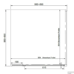 Hoek Douchecabine Van Rijn ST04 Helder Glas 90x90x200 Cm 6 Mm Aluminium Zwart -Aanbiedingen Ontspan Bad Winkel hoek douchecabine van rijn 90x90x200 cm st04 6 mm helder glas zwart aluminium nanocoating tech