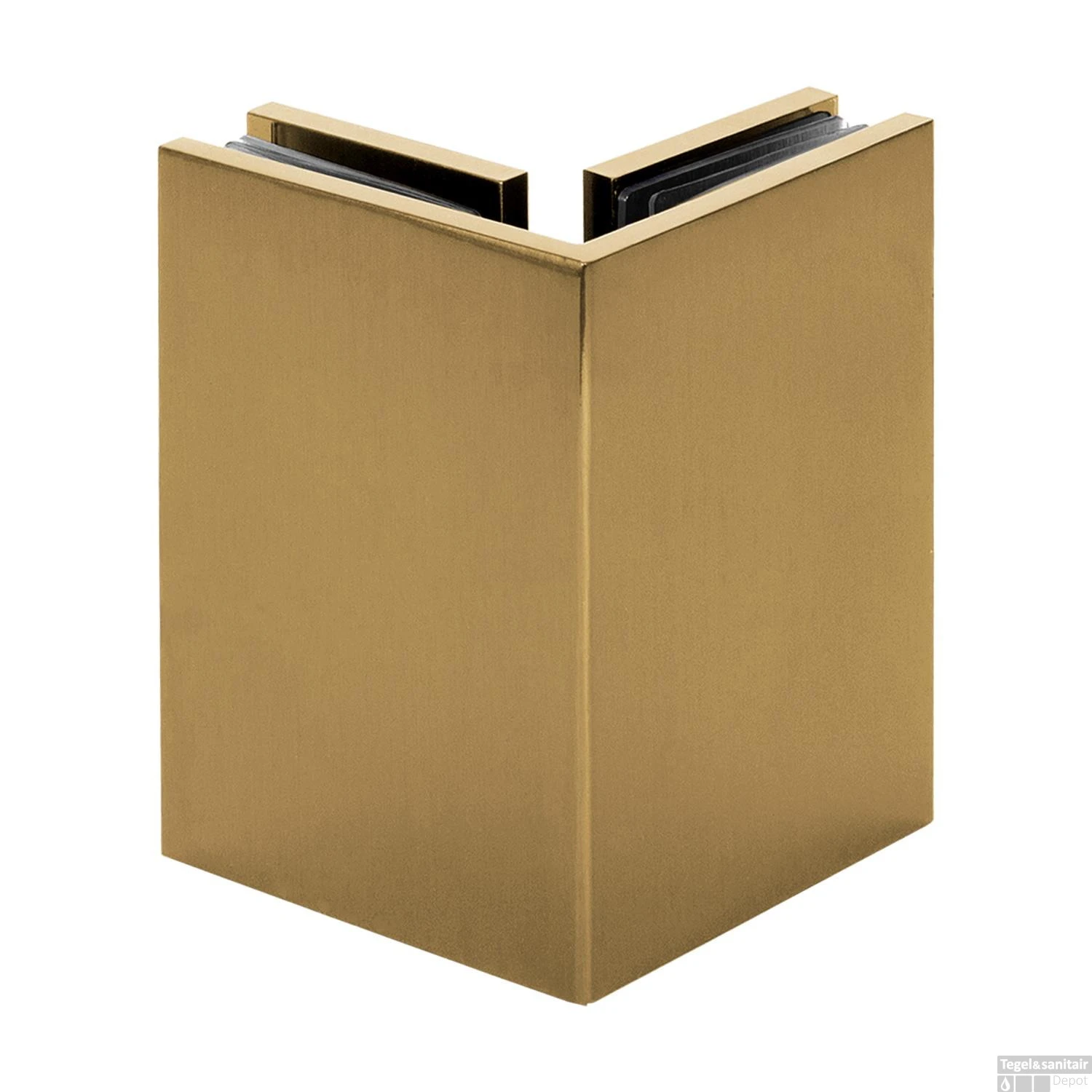 Inloopdouche Compleet Just Creating Profielloos 100x130/40 Cm Reversed Goud - Afbeelding 5