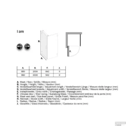 Douchecabine By Sealskin 'I AM' 90x90 Cm RVS Helder Glas + Antikalk -Aanbiedingen Ontspan Bad Winkel ik180906325100 douchecabine get wet by sealskin i am 90x90 cm rvs helder glas antikalk tech1