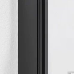Inloopdouche Boss & Wessing Recta 30x200 Cm Mat Zwart Profiel Rondom -Aanbiedingen Ontspan Bad Winkel inloopdouche boss wessing block 30x200 cm mat zwart profiel rondom detail
