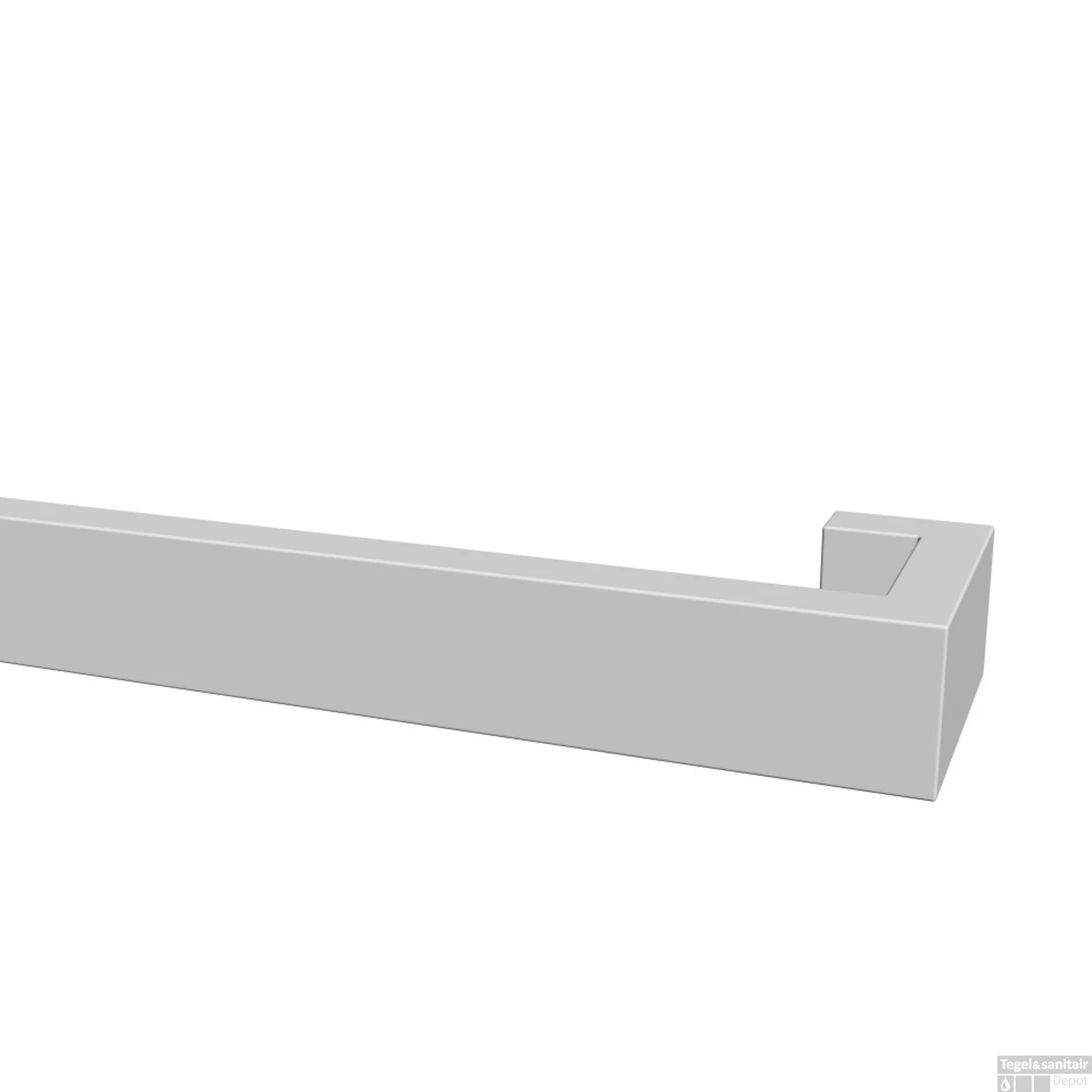 Inloopdouche Van Rijn ST04 Met Handdoekstang 90x200 Cm 8 Mm Helder Glas Wit - Afbeelding 2