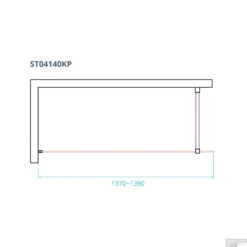 Inloopdouche Van Rijn ST04 Met Stabilisatiestang 140x200 Cm 8 Mm Helder Glas Zwart -Aanbiedingen Ontspan Bad Winkel inloopdouche van rijn st04 met stabilisatiestang 140x200 cm 8 mm helder glas zwart tech