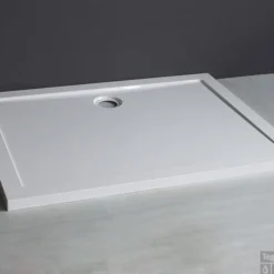 Luxe Douchebak SMC Rechthoek 120 X 90 X 4 Cm Wit -Aanbiedingen Ontspan Bad Winkel luxe douchebak smc rechthoek 120 x 90 x 4 cm wit hoekaanzicht