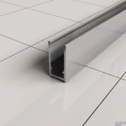 BWS Inloopdouche Pro Line Rookglas Met Middenband 110x200 8mm Nano Coating Chroom Profiel En Stang -Aanbiedingen Ontspan Bad Winkel muurprofiel chroom 7 1 1