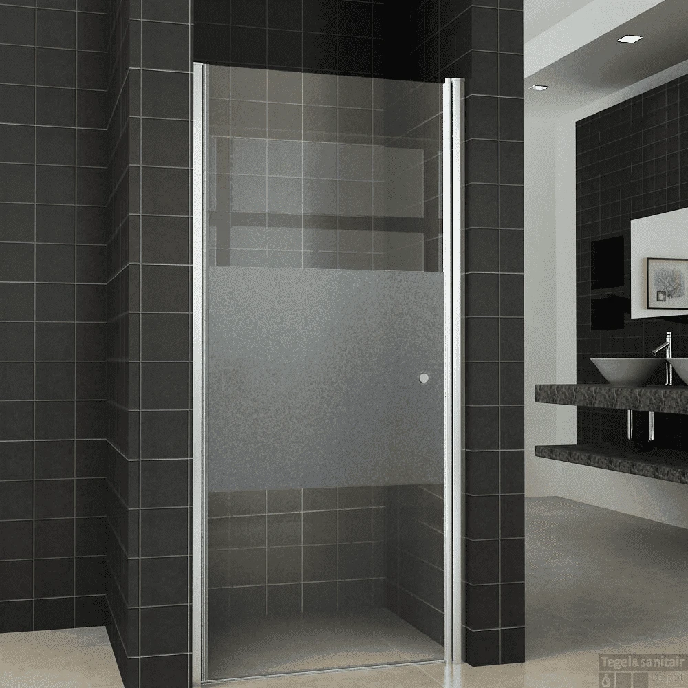 Nisdeur Wiesbaden Met Middenband LS 90x200cm 8mm NANO Coating 3 Nisdeur Wiesbaden Met Middenband LS 90x200cm 8mm NANO Coating