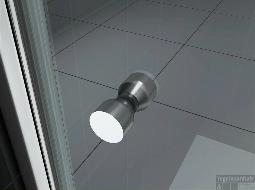 Nisdeur Wiesbaden Met Middenband LS 90x200cm 8mm NANO Coating 4 Nisdeur Wiesbaden Met Middenband LS 90x200cm 8mm NANO Coating - Afbeelding 2