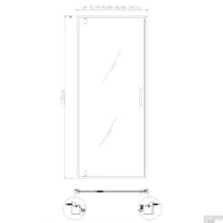 Nisdeur Best Design Baron 70x200 Cm Nano Glas 8 Mm Mat Zwart -Aanbiedingen Ontspan Bad Winkel nisdeur best design baron 70x200 cm nano glas 8 mm zwart tech