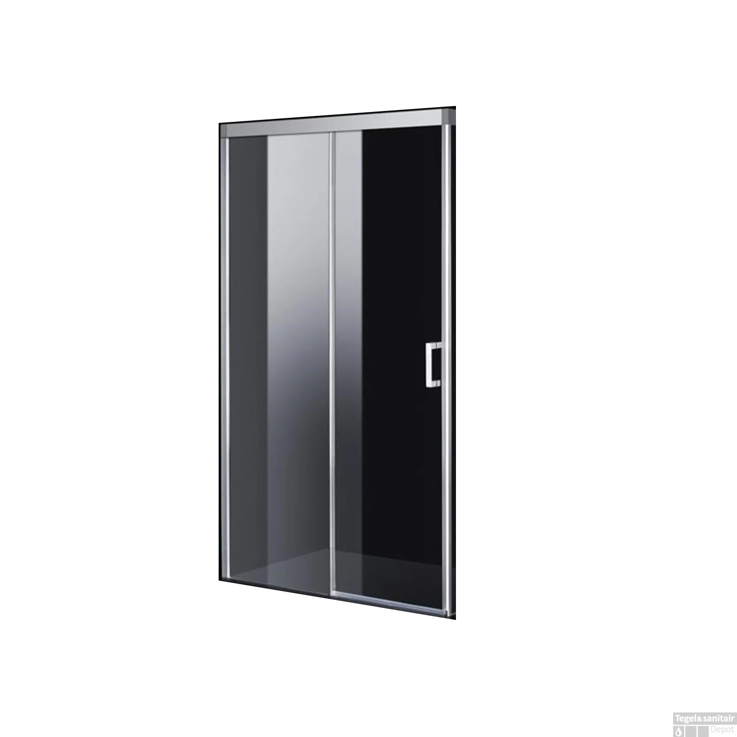 Nisdeur Boss & Wessing Cuadro 120x200 Cm Tweedelig Anti-Kalk Coating 3 Nisdeur Boss & Wessing Cuadro 120x200 Cm Tweedelig Anti-Kalk Coating