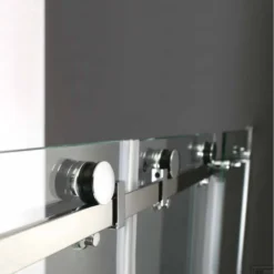 Nisdeur Boss & Wessing D&R Design 2 Roldeuren RVS (3 Maten) -Aanbiedingen Ontspan Bad Winkel nisdeur boss wessing d r design 180x200cm 2 roldeuren rvs sfeer scharnier 1