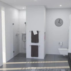 BWS Douchedeur | Medena | Profielloos | 90x200cm | Scharnieren RVS | Nisdeur -Aanbiedingen Ontspan Bad Winkel nisdeur bws medena 90x200cm profielloos scharnieren rvs 3