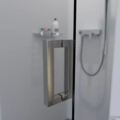 BWS Douchedeur | Medena | Profielloos | 90x200cm | Scharnieren RVS | Nisdeur -Aanbiedingen Ontspan Bad Winkel nisdeur bws medena 90x200cm profielloos scharnieren rvs 5