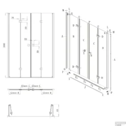 Nisdeur Lacus Albarella Saloon Inklap Deur 150x190 Cm Chroom -Aanbiedingen Ontspan Bad Winkel nisdeur lacus albarella saloon inklap deur 150x190 cm chroom tech