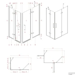 Nisdeur Lacus Giannutri 80x200 Tweedelig Chroom -Aanbiedingen Ontspan Bad Winkel nisdeur lacus giannutri 80x200 tweedelig chroom tech