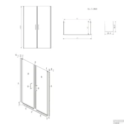 Nisdeur Lacus Giglio Evo Fox Saloon 2 Klapdeuren 80x200 Cm Chinchilla Glas Chroom -Aanbiedingen Ontspan Bad Winkel nisdeur lacus giglio evo fox saloon 2 klapdeuren 80x200 cm chinchilla glas chroom tech