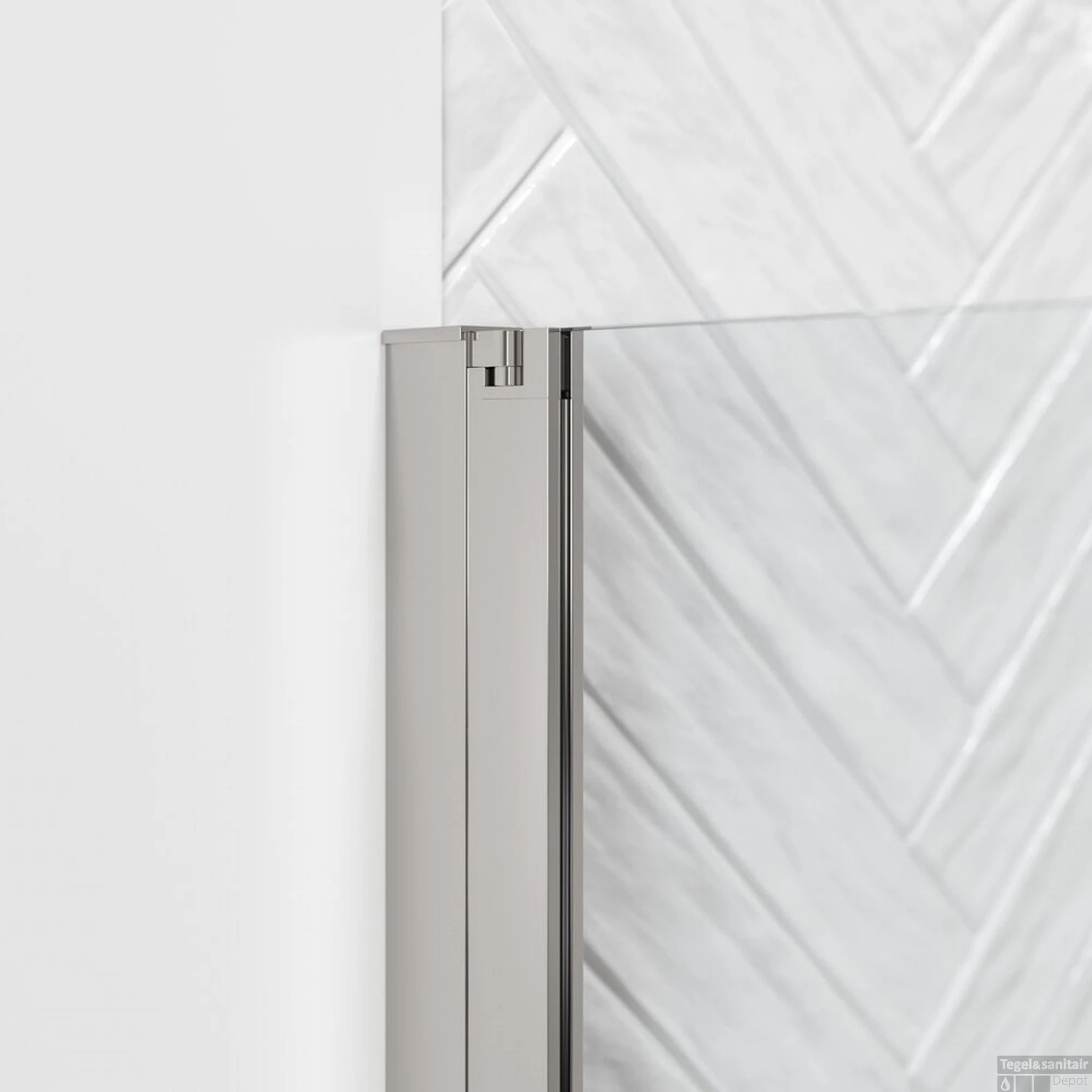 Nisdeur Sealskin Hooked Omkeerbaar 90x200 Cm Zilver 6 Nisdeur Sealskin Hooked Omkeerbaar 90x200 Cm Zilver - Afbeelding 4