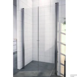 Wiesbaden Douchedeur | 2 Pendeldeuren | 80x200cm | 6mm NANO Coating Glas | Chroom | Nisdeur -Aanbiedingen Ontspan Bad Winkel nisdeur wiesbaden pendeldeuren 80x200cm 6mm nano coating shop